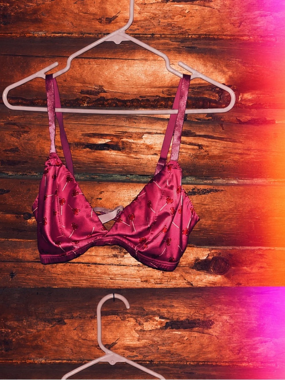 Heart Shaped Lolipop Bralette